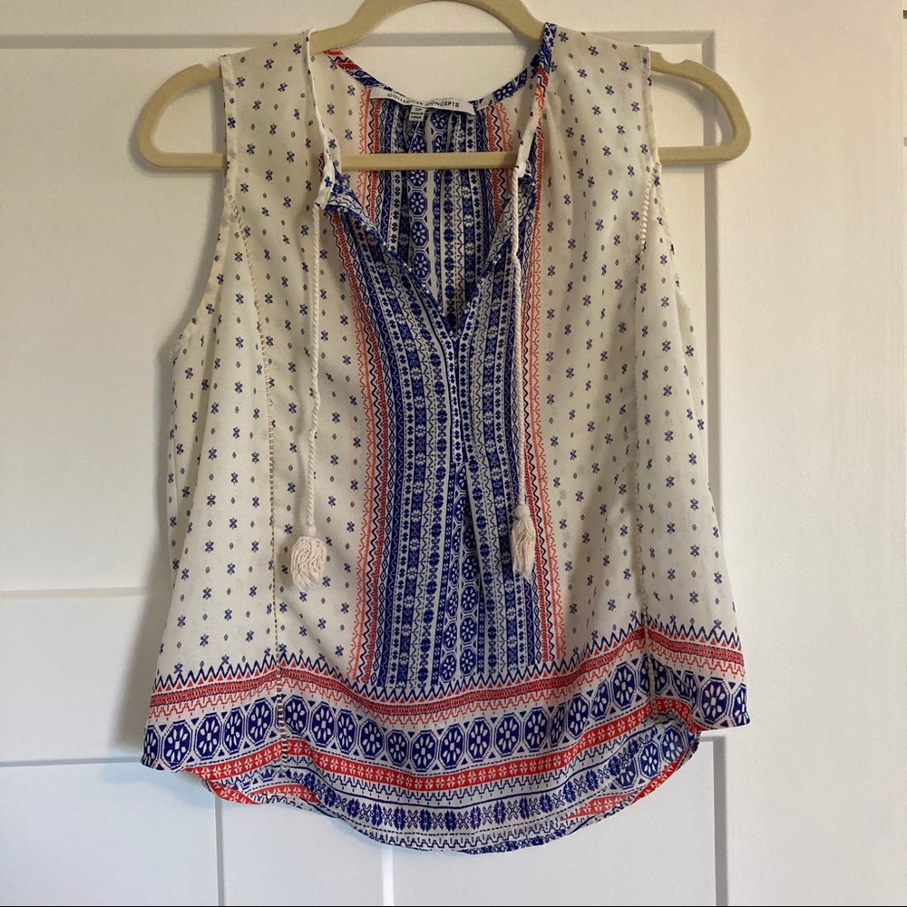 💥LAST CHANCE💥 Boho Blouse with tassels by Collective Concepts